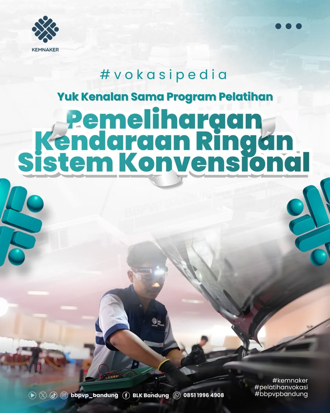 Program Pelatihan Pemeliharaan Kendaraan Ringan Sistem Konvensional: Membentuk Mekanik Handal dan Profesional