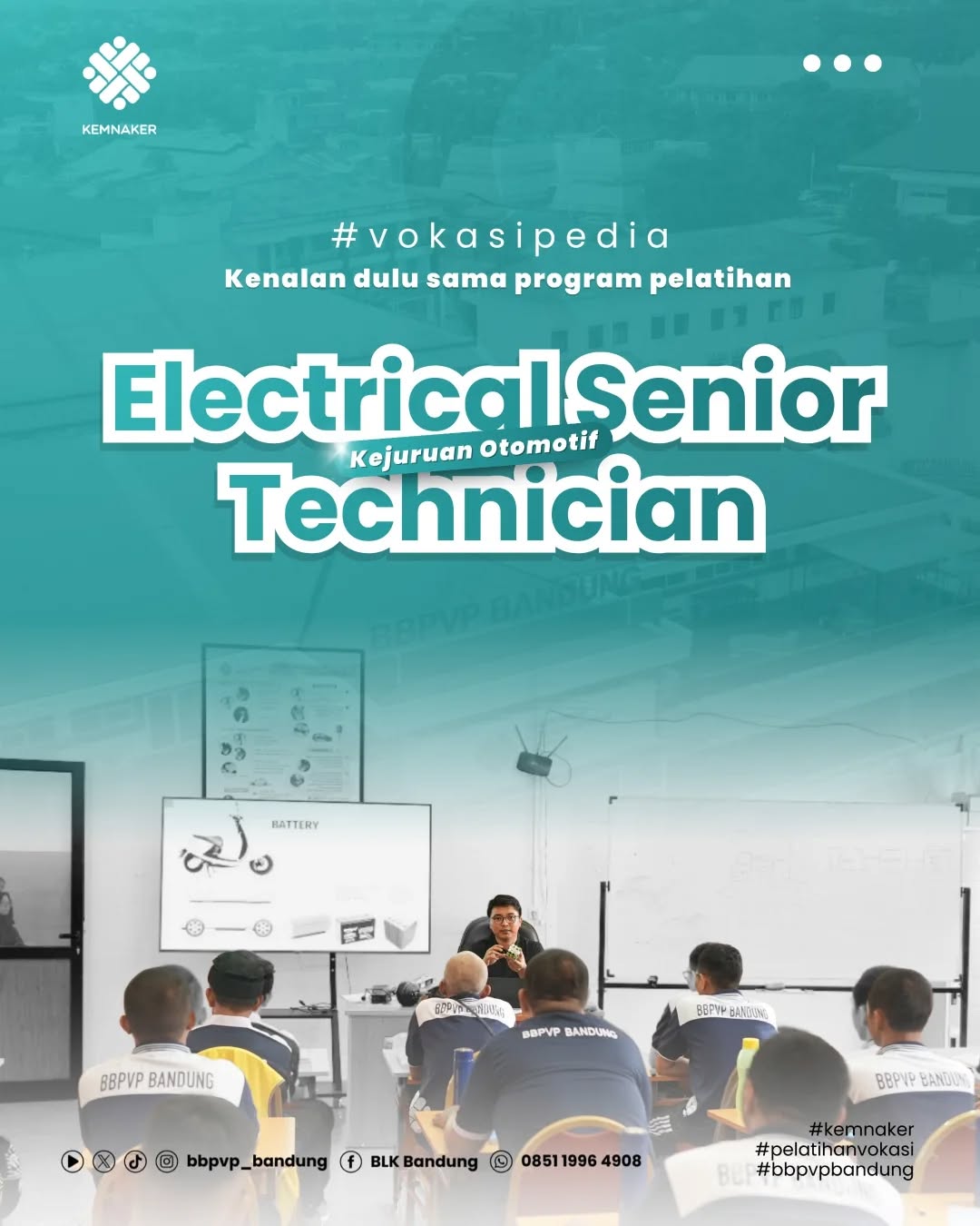Program Pelatihan Electrical Senior Technician: Akselerasi Kompetensi Teknisi Listrik Otomotif