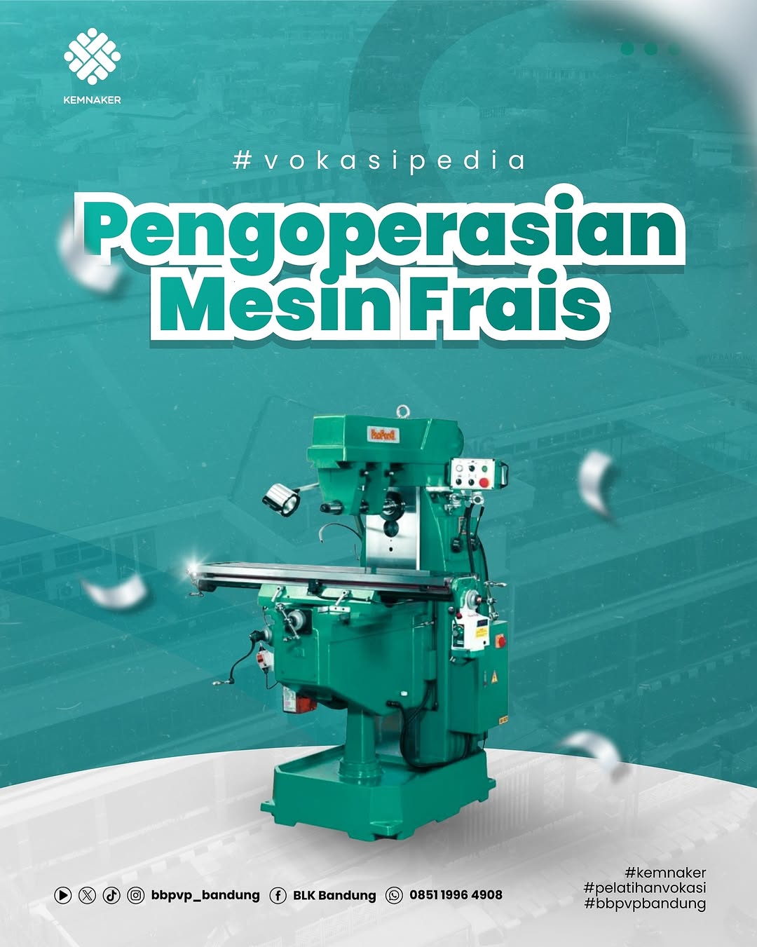 Pengoperasian Mesin Frais
