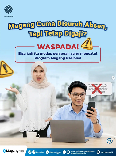 Waspada Penipuan Berkedok Program Magang Nasional
