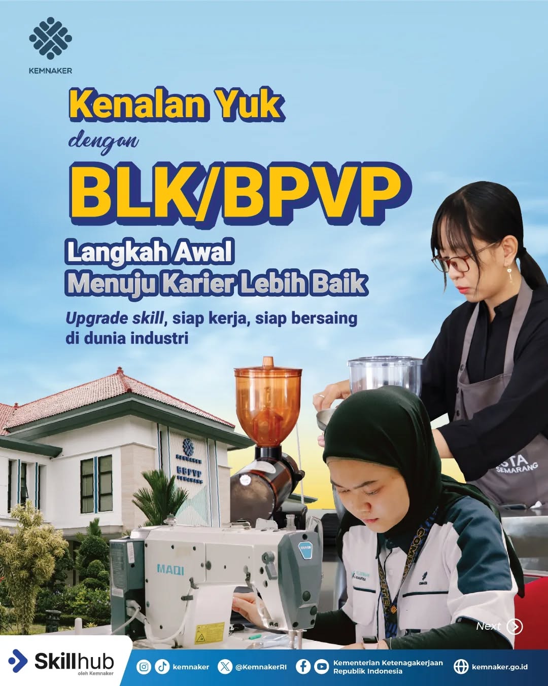 Mengenal BLK/BPPVP Pusat Pelatihan Vokasi untuk Meningkatkan Kompetensi dan Daya Saing