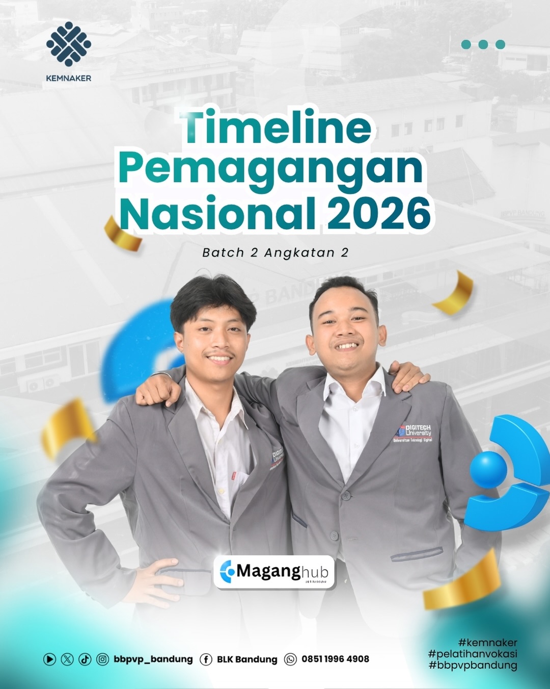 Pengumuman Timeline Pemagangan Nasional Batch 2 Angkatan 2 2026