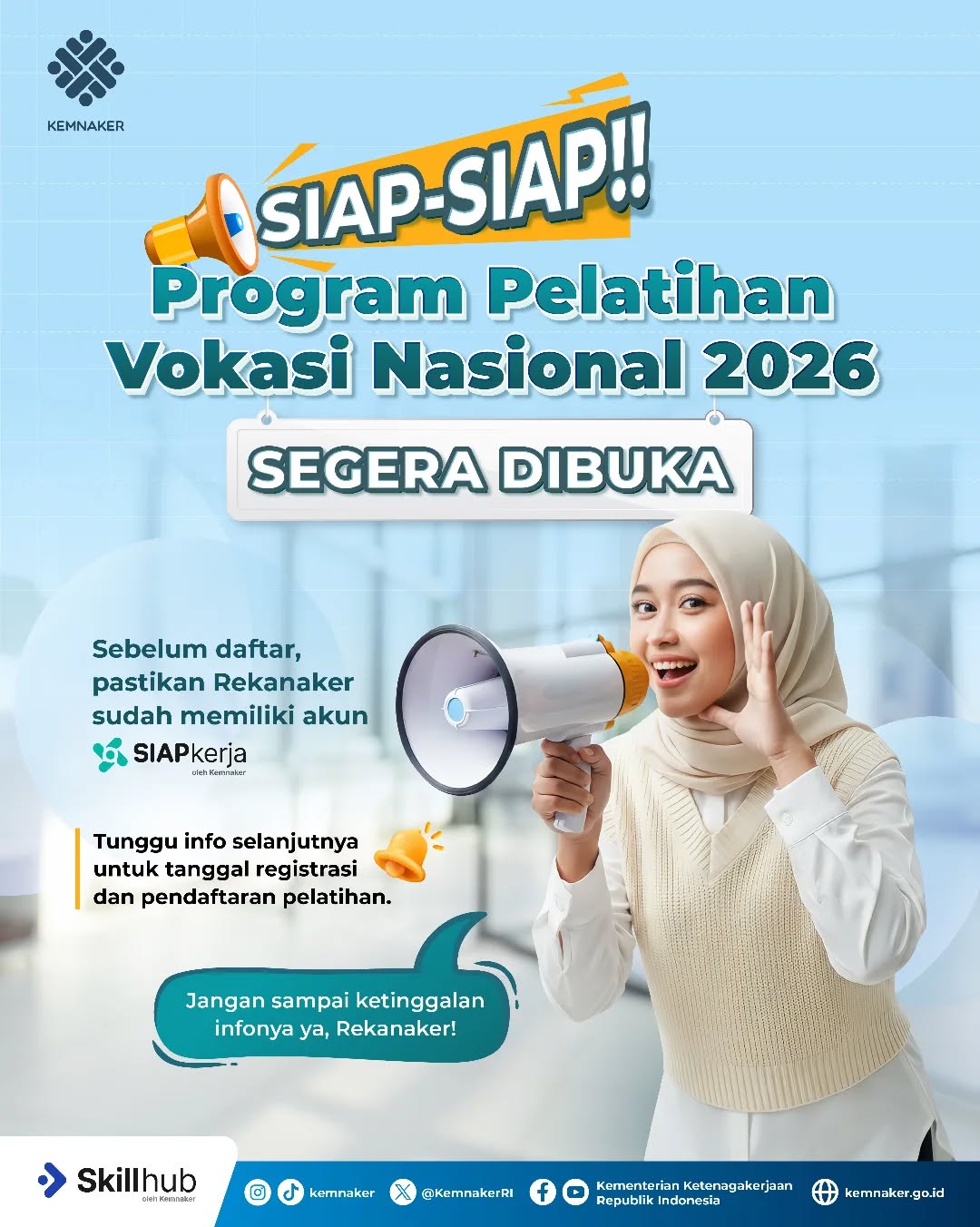 Program Pelatihan Vokasi Nasional Tahun 2026 Segera Hadir di BBPVP Bandung