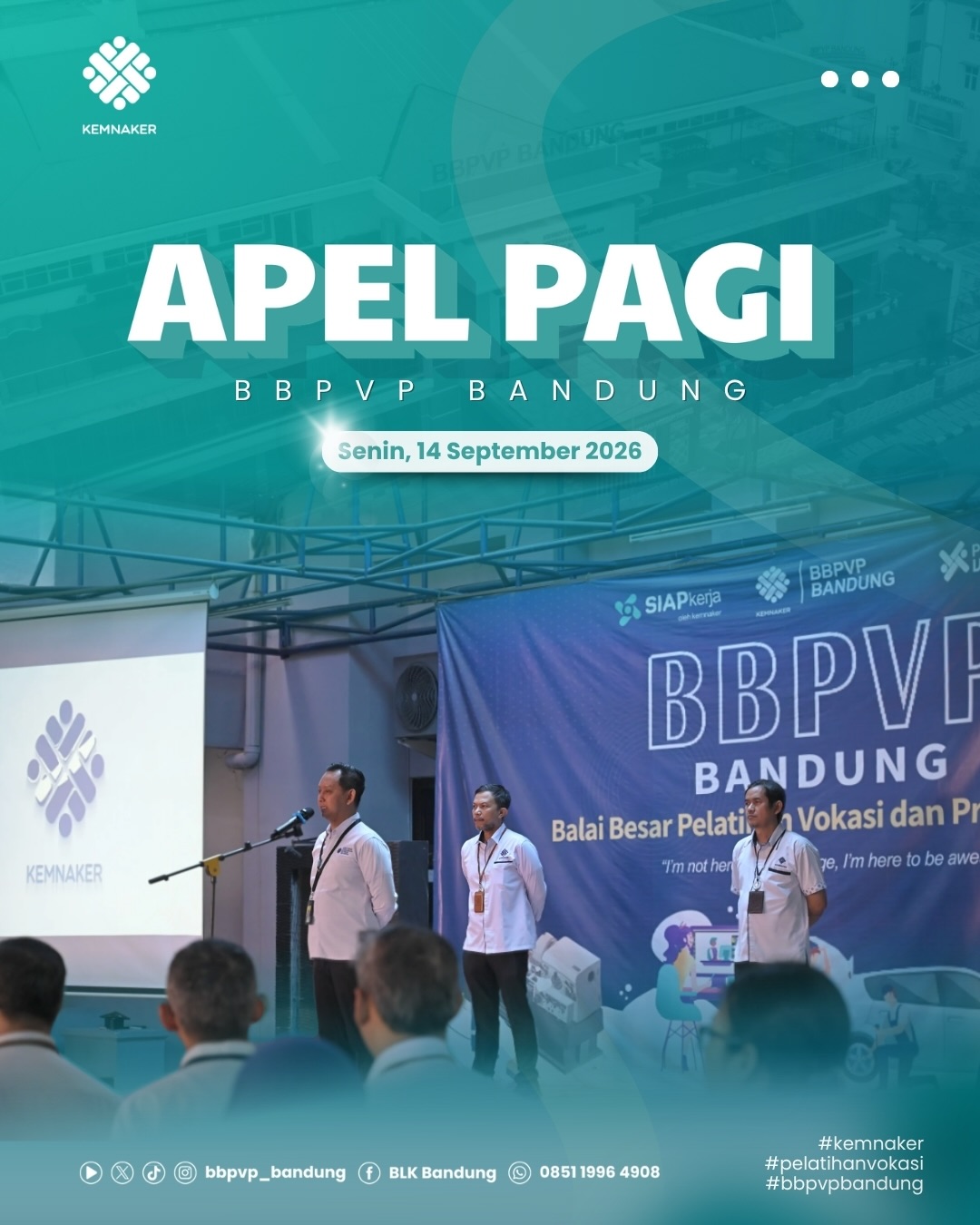 Apel Pagi BBPVP Bandung Bahas Pengembangan Karier dan Capaian Pelayanan Publik