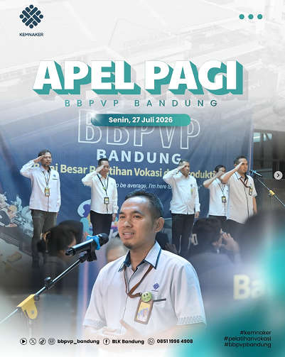 Apel Pagi BBPVP Bandung Perkuat Sinergi dan Komitmen dalam Meningkatkan Kualitas Pelayanan