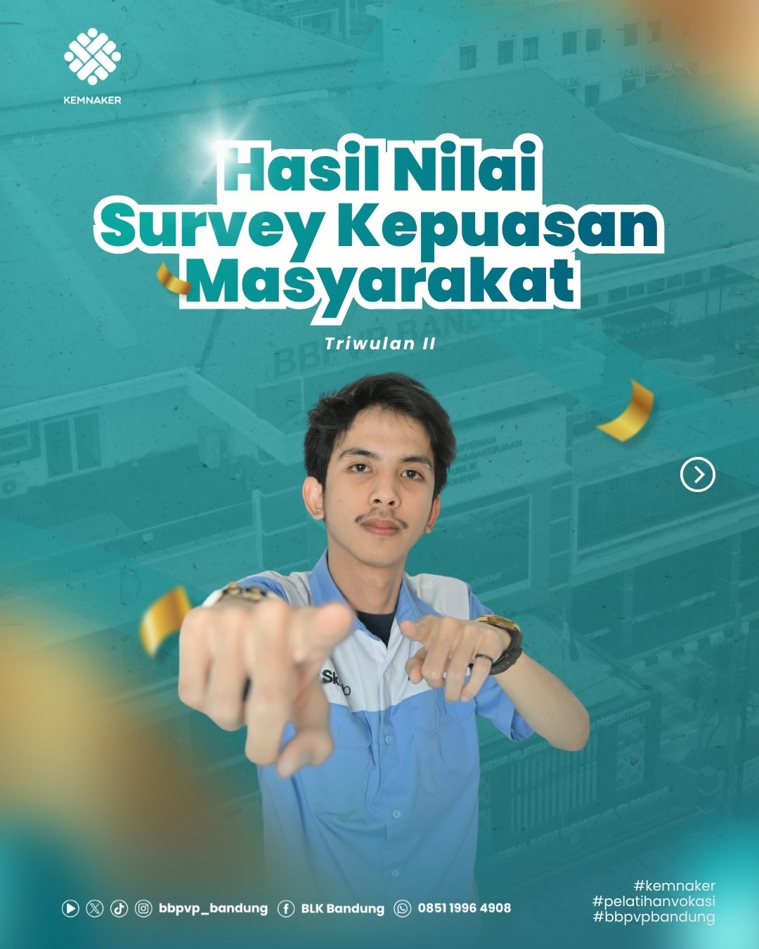 BBPVP Bandung Raih Nilai IKM 79,79 pada Triwulan II Tahun 2026