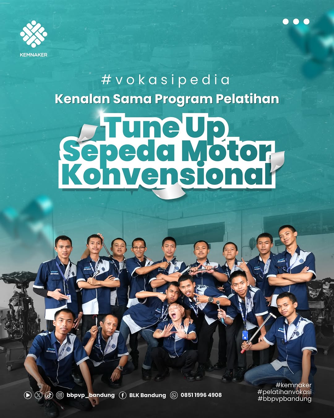 Pengetahuan Praktis: Program Pelatihan Tune Up Sepeda Motor Konvensional