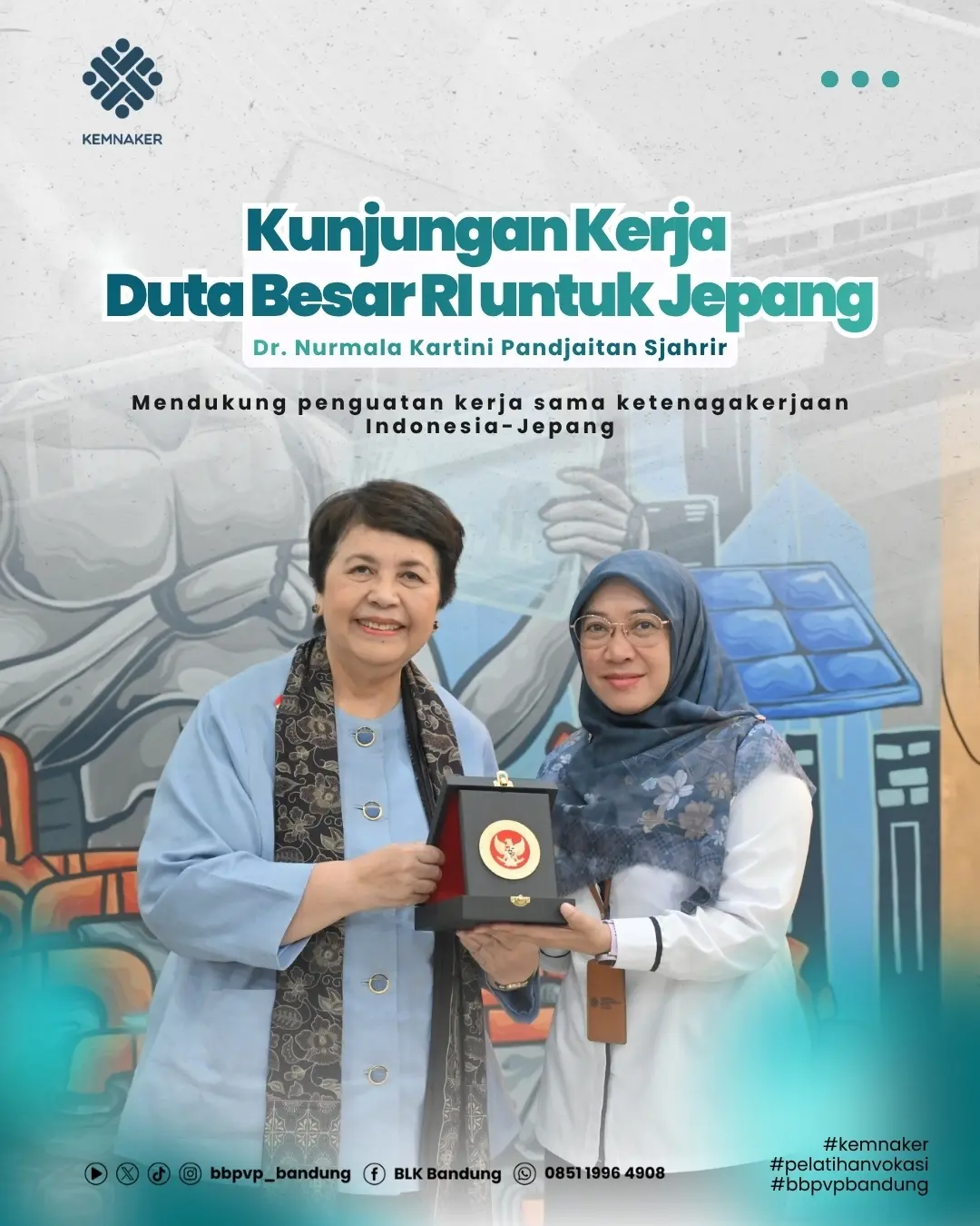 BBPVP Bandung Perkuat Sinergi Ketenagakerjaan Indonesia–Jepang