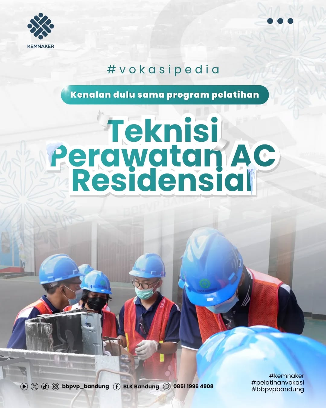 Program Pelatihan Teknisi Perawatan AC Residensial